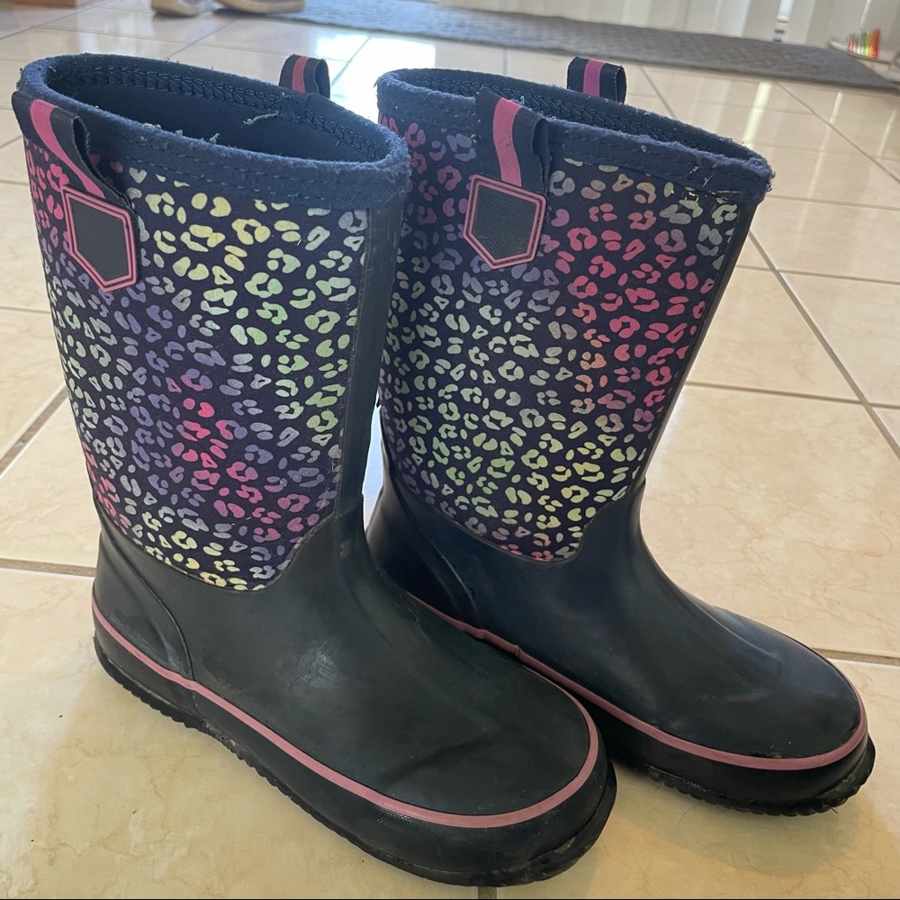 Girls Lands End Rain Boots